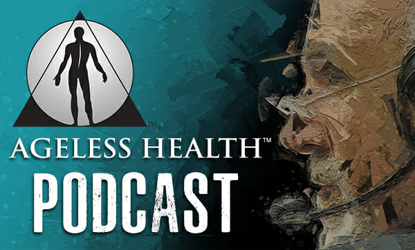 Ageless Health Podcast - Dr. Tom Roselle at microphone