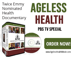 Ageless Health PBS TV Special ad image, Dr. R. Thomas Roselle, DC