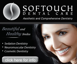 Softouch Dental Care ad image, Dr. R. Thomas Roselle, DC